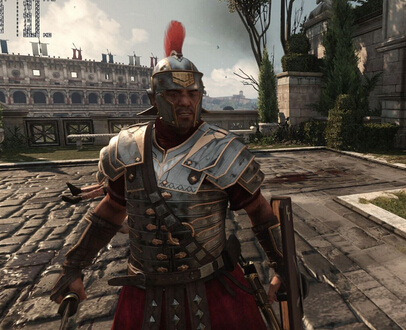 Crytek《Ryse：羅馬之子》高畫質與低畫質截圖對比