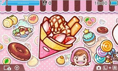 《料理媽媽：我的甜品屋》3DS主題開始配信