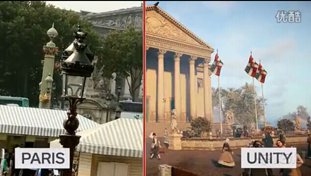 《刺客信條：大革命》虛實對比視頻展示