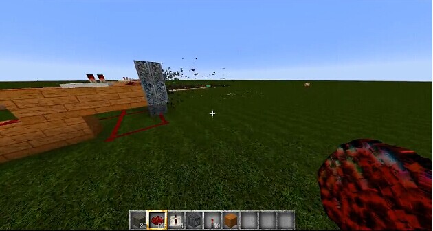 《我的世界》自動連發紅石箭陣建造教學視頻