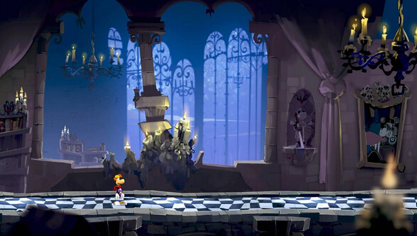 《雷曼：傳奇》未采用關卡德古拉城堡展示影像