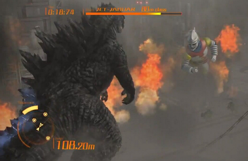 《哥斯拉》公開兩段實機影像展示哥斯拉戰斗