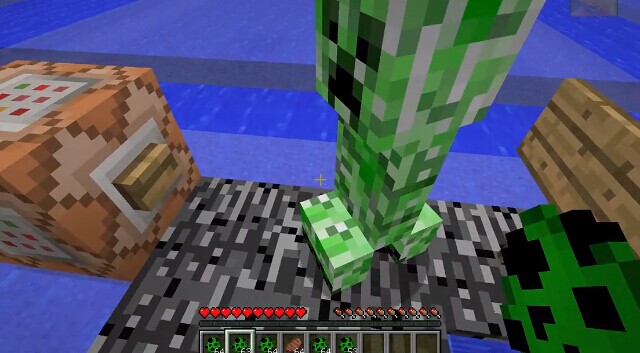 《我的世界》1.8跑酷小游戲苦力怕跑酷視頻介紹