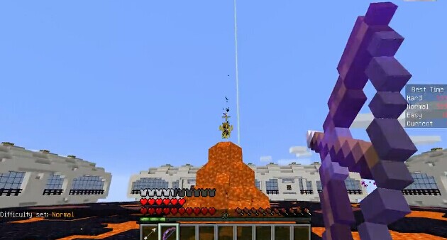 《我的世界》1.8PVE小游戲大戰烈焰人BOSS介紹