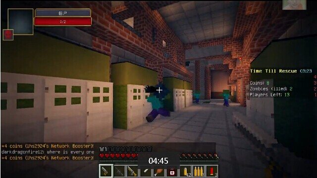 《我的世界》多人小游戲行尸走肉介紹視頻