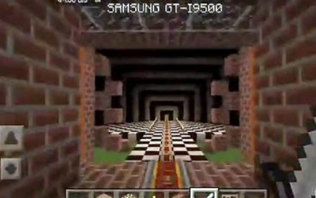 《我的世界》手機版過山車游歡樂谷