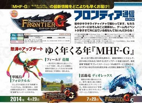 《怪物獵人：邊境G》年度內(nèi)容匯總：明年春G7始動(dòng)