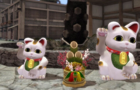 MMORPG《鬼斬》正月活動舉辦新年招財貓登場