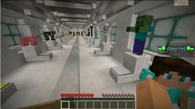 《我的世界》1.8小游戲天天過馬路視頻介紹