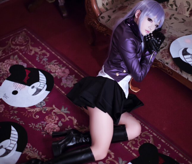 韓國(guó)正妹COS《彈丸論破》霧切響子 短裙難掩美腿翹臀!