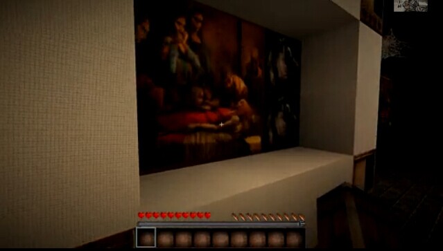 《我的世界》解謎小游戲驚悚恐怖鬼屋介紹視頻