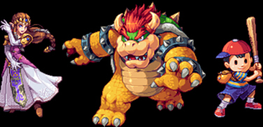 《任天堂明星大亂斗》海量像素風人物圖片曝光！