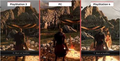 《黑暗之魂2：原罪之賢者》次世代版畫面達1080P：多版本對比視頻放出