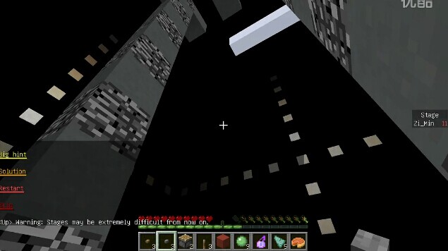 《我的世界》1.8解謎小游戲空堡謎題介紹視頻