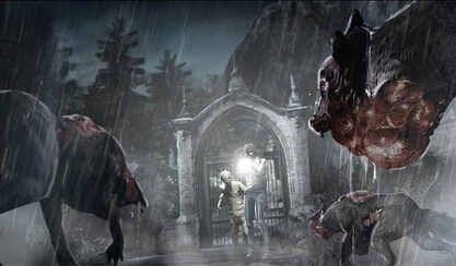 《惡靈附身》“任務”DLC最新概念圖：惡狗圍堵女警官