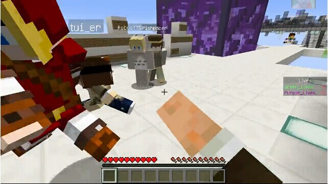 《我的世界》1.8多人小游戲碎玻璃PVP大戰(zhàn)介紹視頻