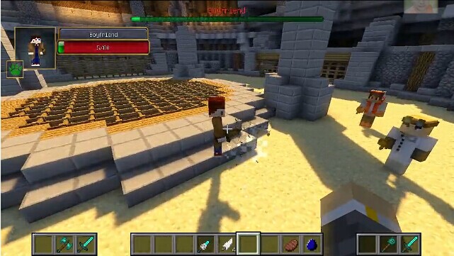 《我的世界》模組大亂斗VI三英戰(zhàn)呂布