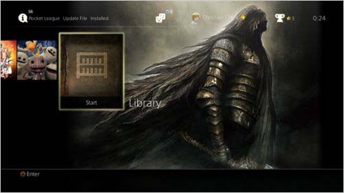 《暗黑之魂2：原罪哲人》PS4主題登陸日服