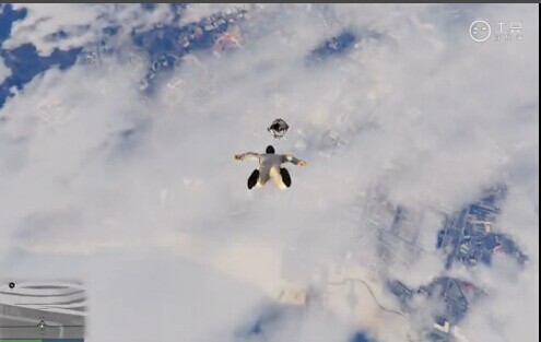 《GTAOL》飛行學校追逐降落傘金牌視頻攻略