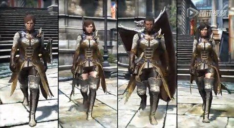 《龍之教條Online》限定版所附裝備介紹影像