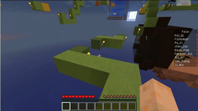 《我的世界》1.8多人跑酷彩色粘土跑酷介紹視頻