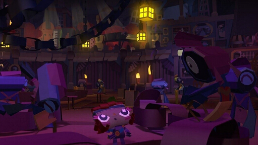 《折紙世界：展開》最新截圖：紙片小人的夢幻之旅