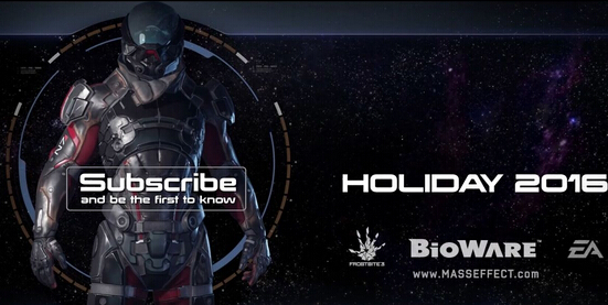 《質(zhì)量效應(yīng)：仙女座》正式公開：2016年末發(fā)售