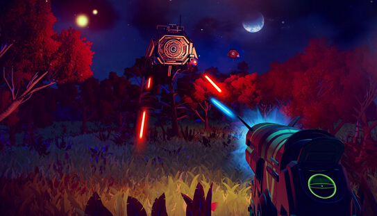 《無人深空》實機演示燦爛星河：奇幻生物機甲看個遍！