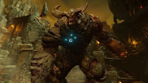 《毀滅戰士4》地圖場景對比滑板公園：增加耐玩度