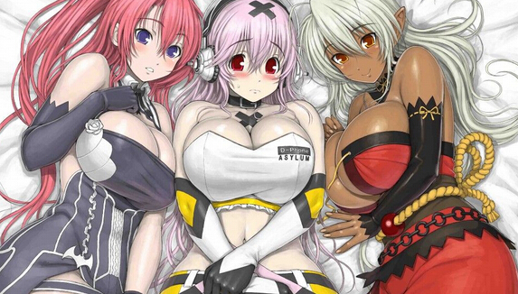 《Nitro+爆裂：女主角大亂斗》女角色胸部更大