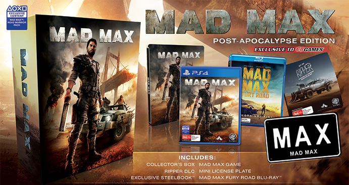 《瘋狂的麥克斯》后啟示錄版送同名電影BD