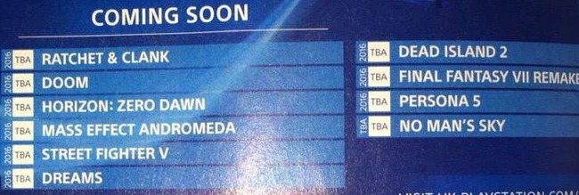 《最終幻想7：重制版》或2016年上市：索尼海外廣告泄密