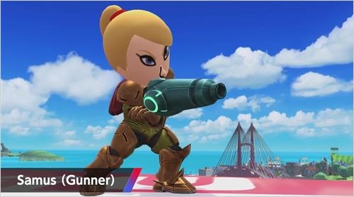 3DS版《任天堂大亂斗》Mii戰士PV：薩姆斯登場