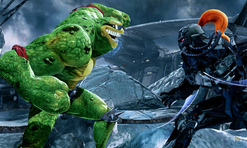 《殺手學堂》第三季新角色戰斗蛙新截圖：兩棲生物兇猛彪悍