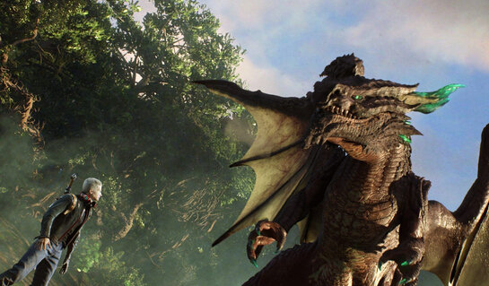 《龍鱗化身》中的主角巨龍最初設計竟是恐龍