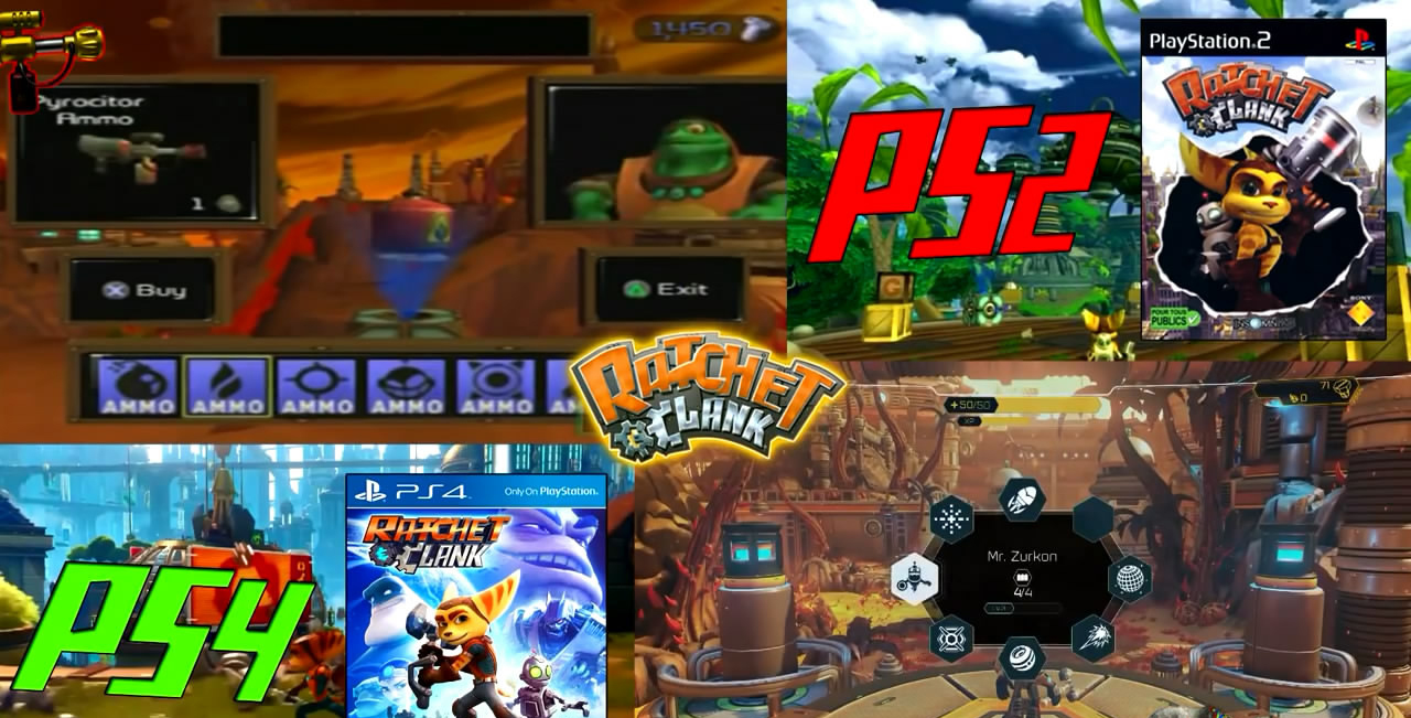 《瑞奇與叮當(dāng)》PS4與PS2對(duì)比圖：進(jìn)步不是一點(diǎn)點(diǎn)