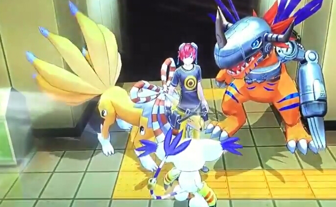 《數碼寶貝故事：賽博偵探》PS4版試玩視頻：畫面果然棒