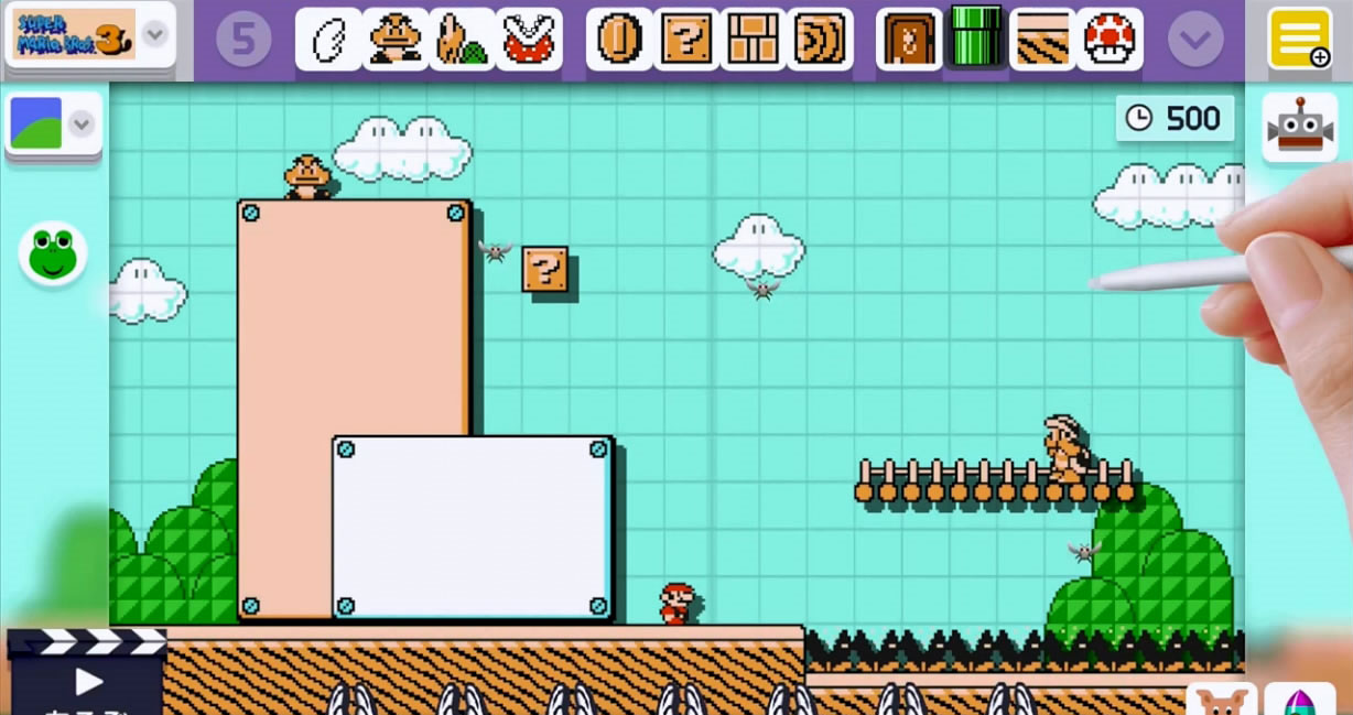 《超級馬里奧制造》新宣傳片：趣味小游戲登場