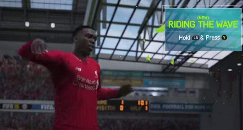 《FIFA 16》全新宣傳視頻展示新增慶祝動作