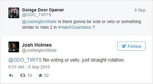 《光環(huán)5：守護(hù)者》多人模式無(wú)地圖投票系統(tǒng)