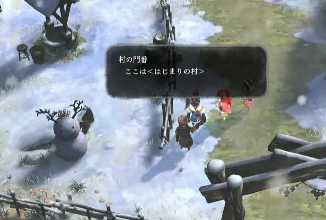 《祭品與雪之剎那》實際游戲演示影像