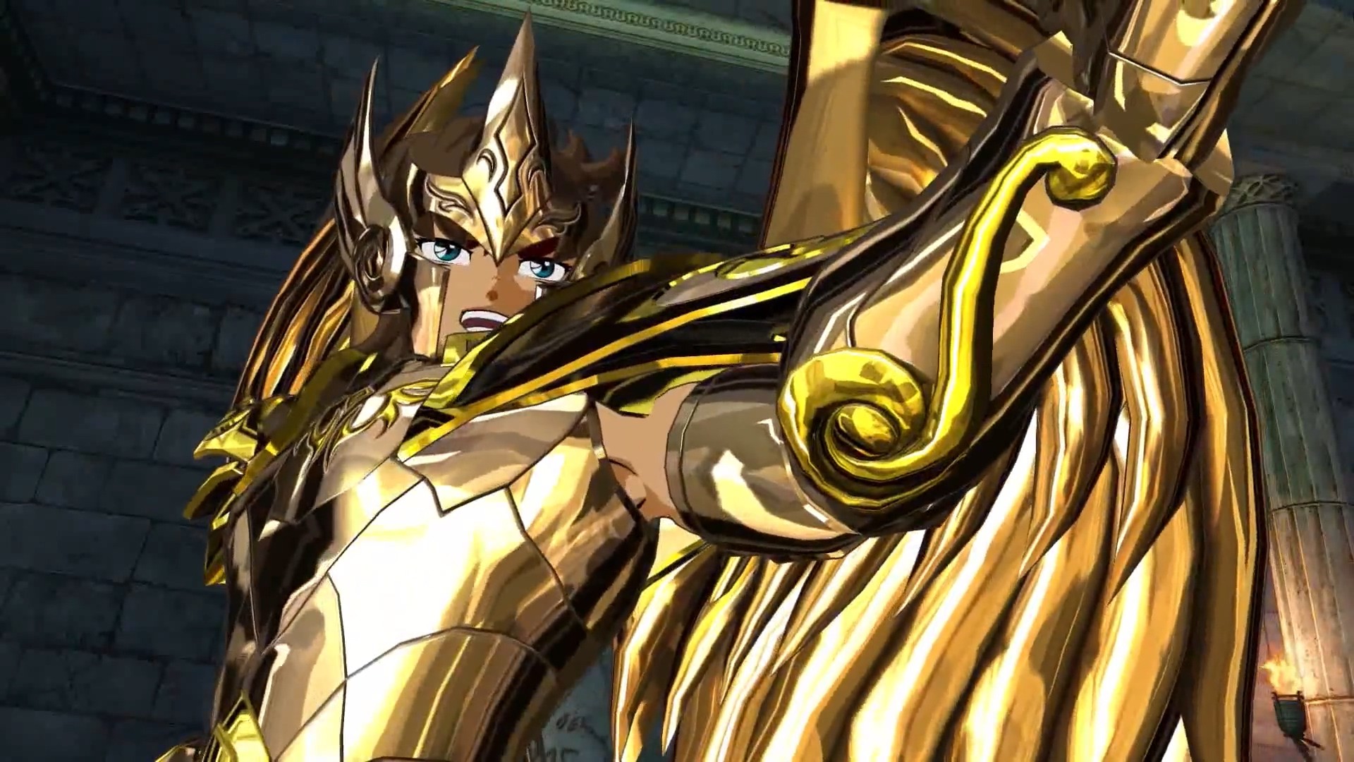 《圣斗士星矢：斗士之魂》最強黃金圣斗士預告：一招秒殺星矢