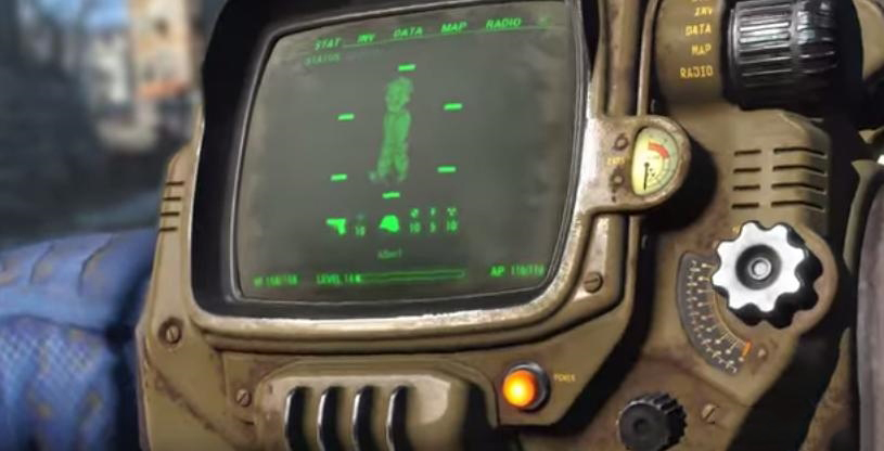 《輻射4》全新視頻為玩家介紹“角色”系統(tǒng)