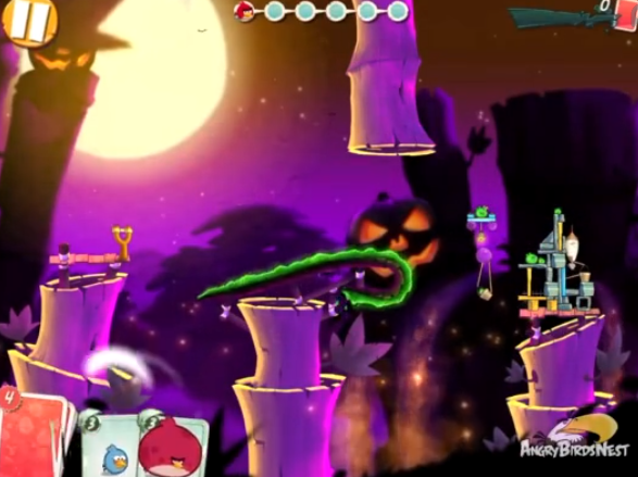 《憤怒的小鳥2》第291關(guān)三星攻略