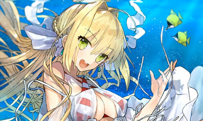 《FGO》泳裝尼祿滿(mǎn)破立繪圖鑒一覽