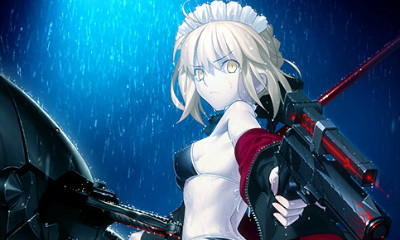 《FGO》泳裝黑無(wú)毛滿(mǎn)破立繪圖鑒一覽