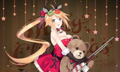 《少女前線》M1918圣誕裝扮“如你所愿的圣誕”立繪一覽