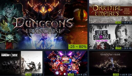 Steam開啟冬季特賣！萬款游戲加入打折隊列