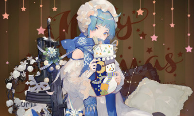 《少女前線》ZasM21圣誕裝扮“獻上槍聲的雪姑娘”立繪一覽