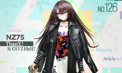 《少女前線》NZ75日常裝扮“ThanX & GO 2 Hell”立繪一覽